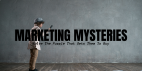 Marketing Mysteries
